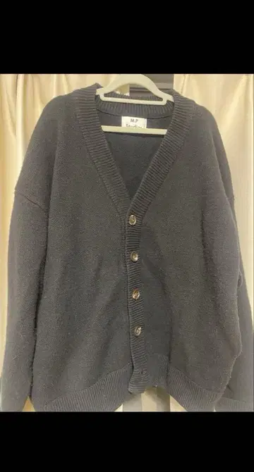 mp studio 가디건 블랙
