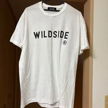 WILDSIDE 화이트 로고 T셔츠 반팔03