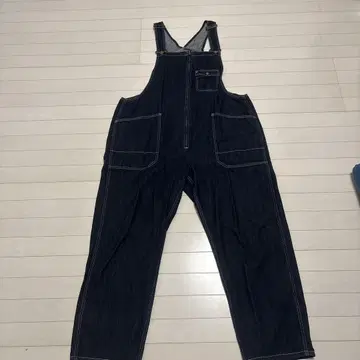 Dickies 다크 데님 오버롤