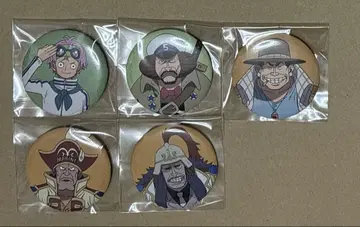 ONEPIECE 원피스 해군 조직도 캔뱃지 2