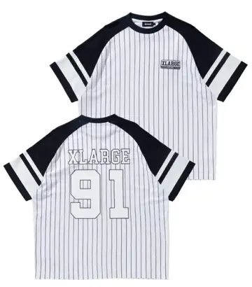 XLARGE 스트라이프 반팔 셔츠 91 XL
