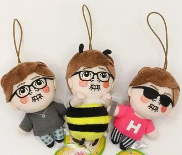 음성 마스코트 봉제 인형 전 3종 세트