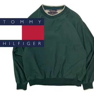 TOMMY HILFIGER 골프 탑 나일론 자켓 L