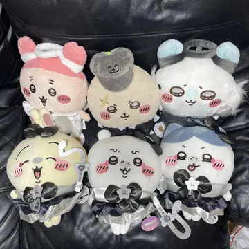 치이카와 (먼작귀) 봉제 인형 BIG 운반 나쁜 버전 세트