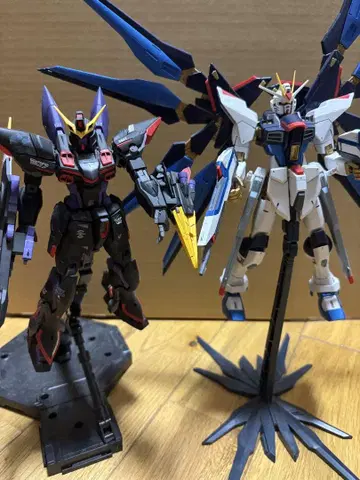 MG 스트라이크 프리덤 & MG 블리츠 건담 완성품