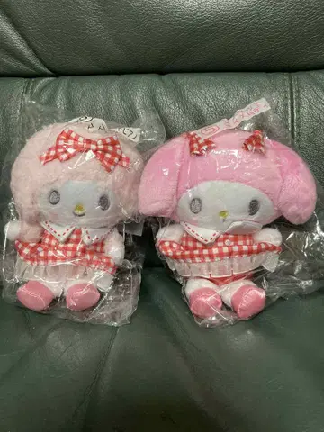마이멜로디와 피아노 봉제 인형 마스코트 모음
