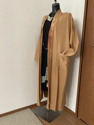 중고 기모노 코트 롱 가디건 리메이크