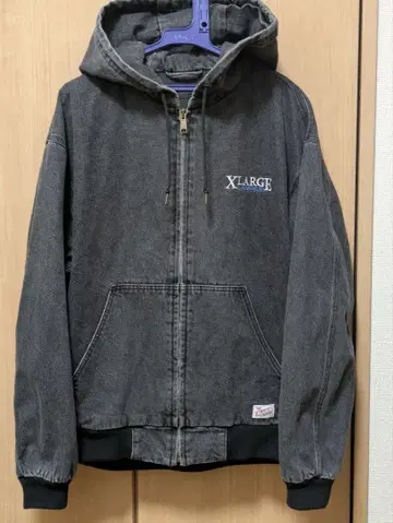 XLARGE 엑스라지 블랙 데님 액티브 자켓