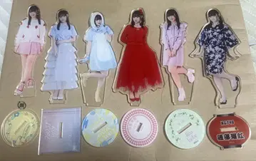 NGT48 3기생 이소베 루쿠 아크릴 스탠드 6체 세트