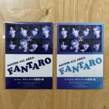 FANTASTICS 입장 특전 후쿠오카 세트