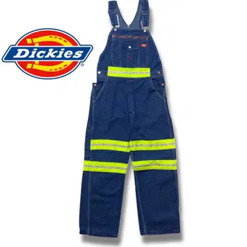 Dickies 데님 오버롤 리플렉터 Dickies 신 사이즈
