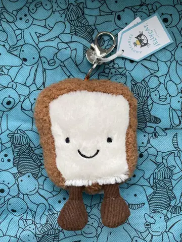[ 새상품 ] Jellycat 제리캣 식빵 키링