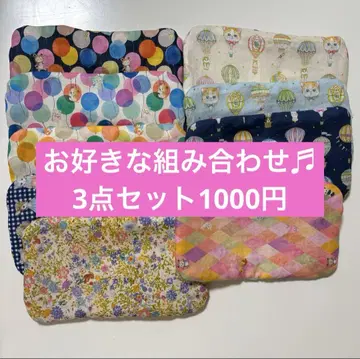 거즈 손수건 유키에몬 fuwala 좋아하는 조합 3장 세트
