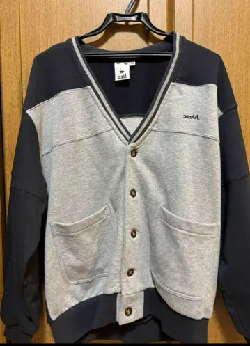 X-girl / SWEAT CARDIGAN 맨투맨 가디건