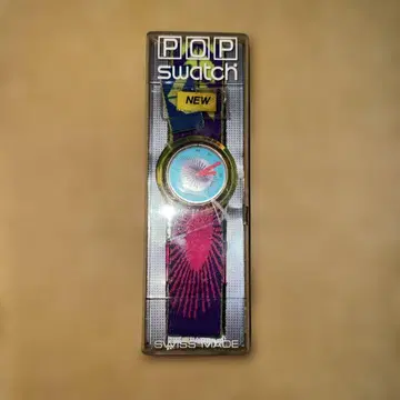 POP Swatch 손목시계 컬러풀 새상품