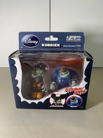 메디콤 디즈니 KUBRICK 미키마우스 & 줄리어스 2팩