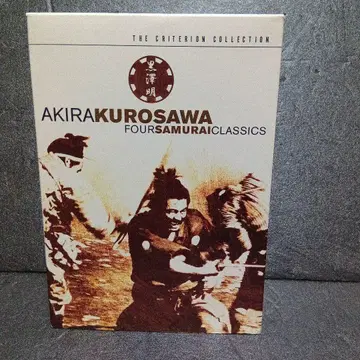 구로사와 아키라 4대 사무라이 영화 DVD 박스