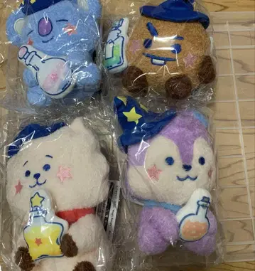 BT21 에니마이 복권 봉제 인형 세트