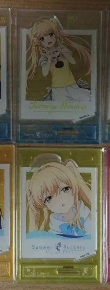 Summer Pockets 사진 스타일 아크릴 스탠드 츠무기 벤더스 AB