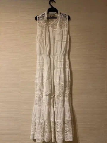 Sea New York 시 뉴욕 코튼 레이스 맥시 원피스