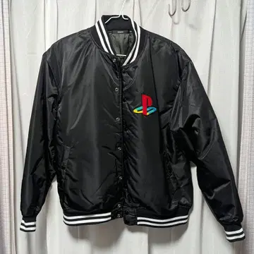 PlayStation 바시티 자켓 블랙