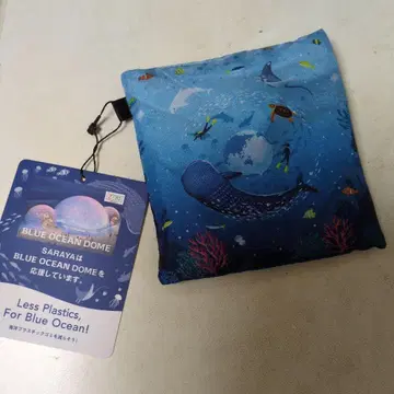 오사카 간사이 만박 사라야 블루 오션 돔 에코백