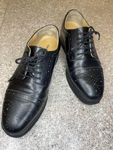 오데트 에 오딜 블랙 레이스업 슈즈 23