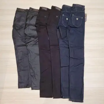 [ 하자품 GUESS ] 24 25인치 스키니 팬츠 3색 6개 세트 데님