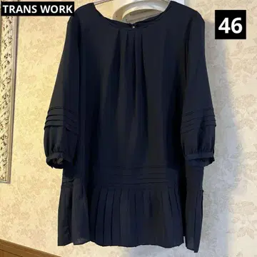 새상품급 빅 사이즈 46 트랜스워크 루즈핏 튜닉