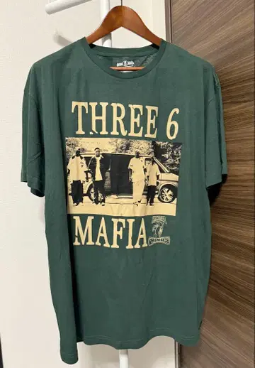 공식 THREE6MAFIA RIDIN SPINNERS 티셔츠 사이즈 XL