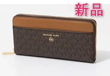 [새상품] 마이클코어스 MICHAEL KORS 장지갑 브라운