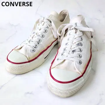 [ 레어/80s ] 컨버스 올스타 로우컷 USA제 베이지 9