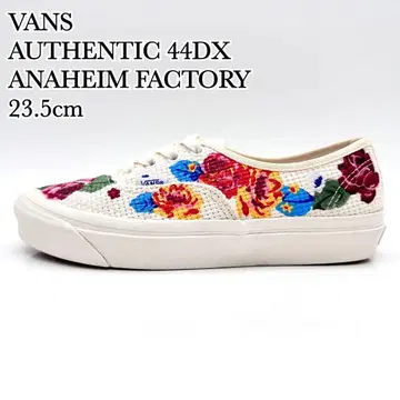 [ 새상품급 ] VANS 오센틱 44DX 아나하임 화이트 플라워