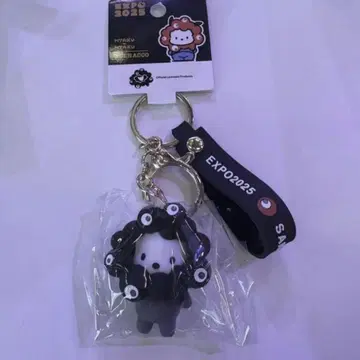 간사이 오사카 엑스포 블랙 미야쿠미야쿠 산리오 키링 나리키리 입체 포차코