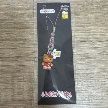 헬로키티전 교토 회장 한정판 끈 키링 스트랩 일광화상 키티