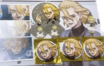 Dr.STONE 스탠리 AMOCAFE 캔뱃지 런천매트 특전