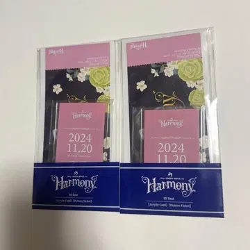 Mrs. GREEN APPLE Harmony SS석 혜택