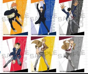 점프 페스타 2025 하이큐!! 일러스트 컬렉션 6매입