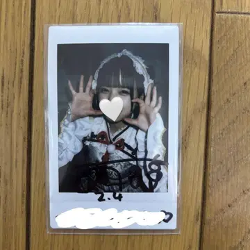 iLiFE! 아이스 차이나 의상 코멘트 포함 폴라로이드