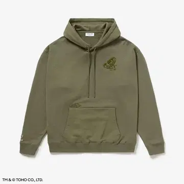 라코스테 고질라 모스라 후디 size4
