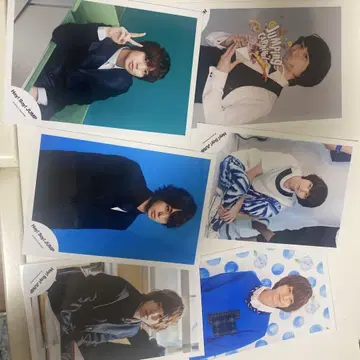 쟈니즈 사진 6장 세트