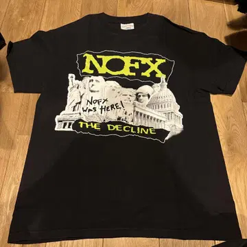 NOFX 티셔츠 2000년 블랙