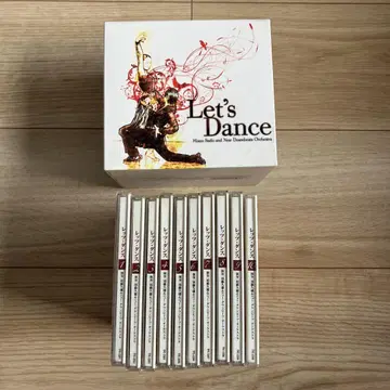 렛츠 댄스 스토 히사오 댄스 음악 전집 CD 10매 세트 박스