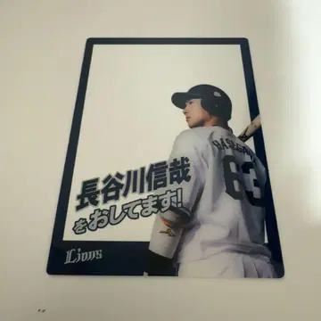 사이타마 세이부 라이온즈 클리어 카드 하세가와 신야