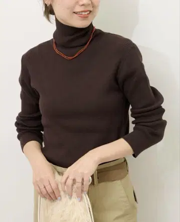 저널 스탠다드 리룸 코튼 터틀넥 풀오버