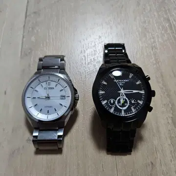 CITIZEN 아테사 & INDEPENDENT 손목시계 세트