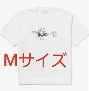 LACOSTE 라코스테 고질라 T셔츠 M 화이트