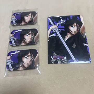 BLEACH 루키아 캔뱃지 브로마이드