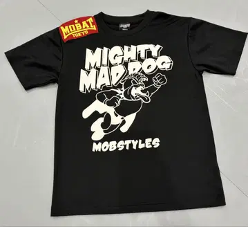 MOBSTYLES MIGHTY MAD DOG 티셔츠 S 사이즈