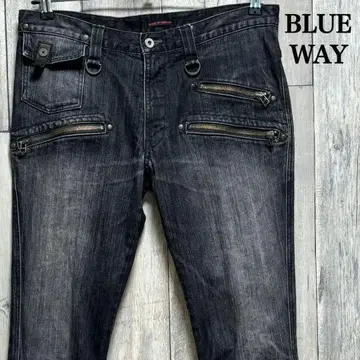 블루 웨이 BLUE WAY 데님 청바지 부츠컷 M1337